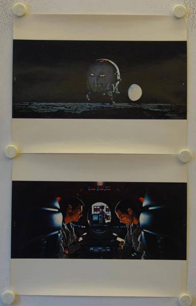 2001 - Odyssee im Weltraum originales italienisches Filmplakat Set